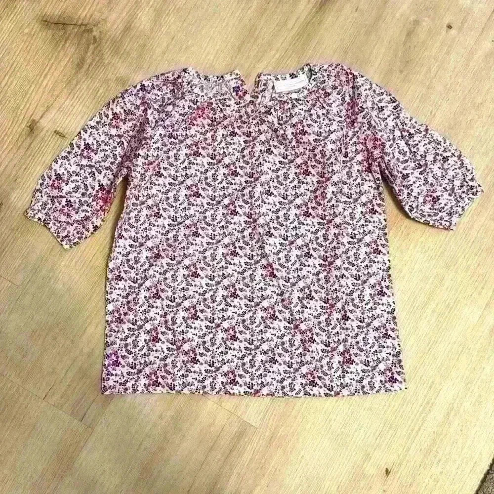 The Little White Company cotton top size 3-4y